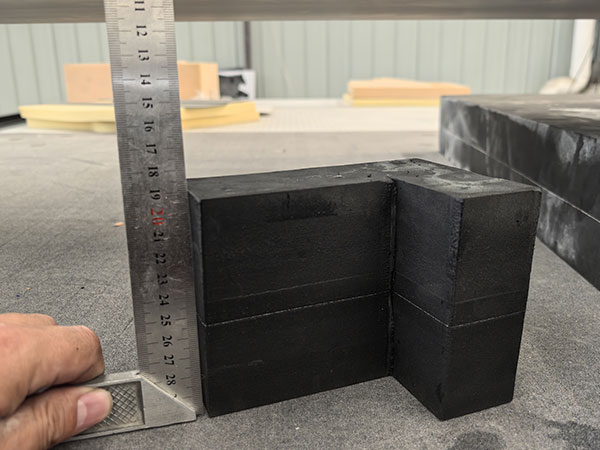 100mm EVA Foam Cutting