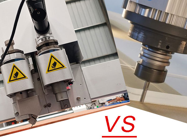 Difference Between CNC Knife Cutter Machines and CNC Router Machines