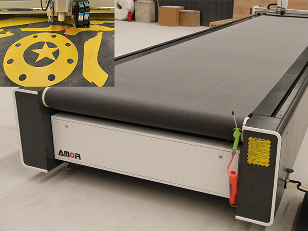 Cutting PVC-Coated Tarpaulin